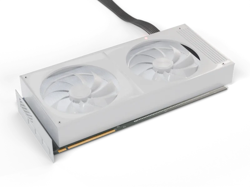 Card đồ hoạ RTX 5090 hai quạt, vỏ graphite